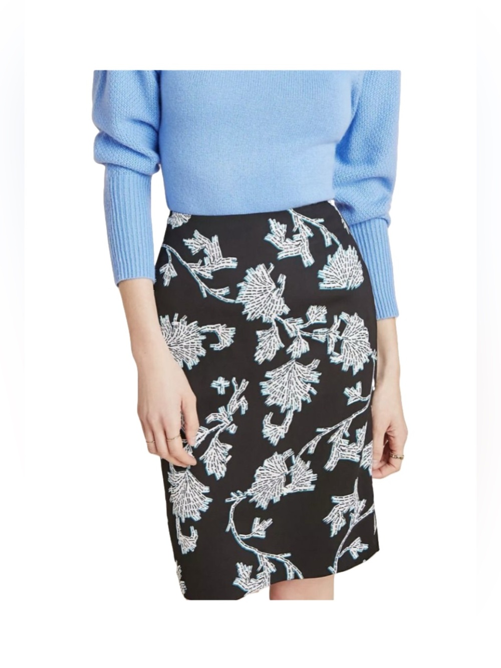 Diane Von Furstenberg 'Kara Two' Floral Print Skirt - Picture 2 of 7